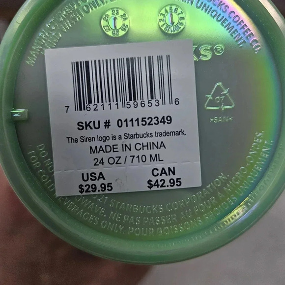 Starbucks etched Tumbler NWT - Picture 4 of 5